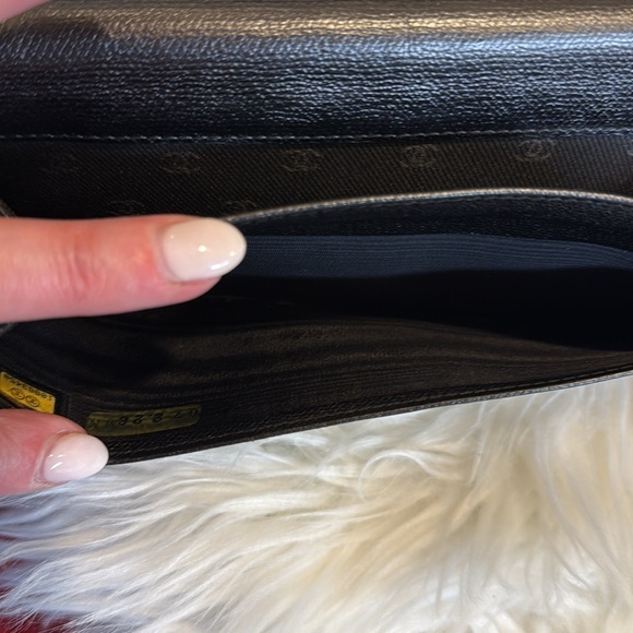 🖤🖤🔥Chanel CC Button Black Leather Wallet 07 - Picture 7 of 11